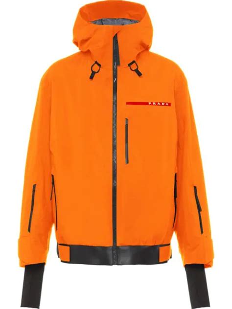 prada orange jacket kanye|Prada Parties With the Cool Kids for Its Linea Rossa Return .